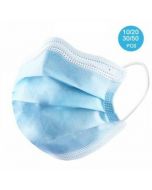 50Pcs Face Mask, Disposable Face Masks, 3-Ply Face Masks Protective for Smoke, Dust, Pollen, etc, 