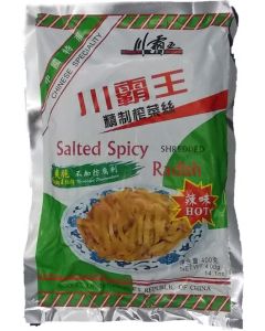 Spicy King Shreded Radish - Hot (400g)
