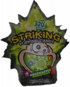 Striking Popping Candy - Green Apple (30g)