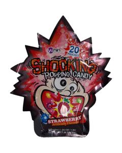 Yu Hin Shocking Popping Candy - Strawberry (30g)