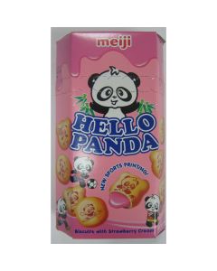 Mei ji Hello Panda - Strawberry (57.5g)